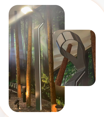 3-Meter courtyard light